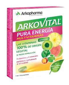 Arkopharma - 30 Comprimidos Arkovital® Pura Energía