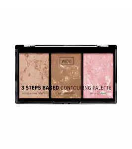 Wibo - Paleta de rostro 3 Steps Baked Contouring