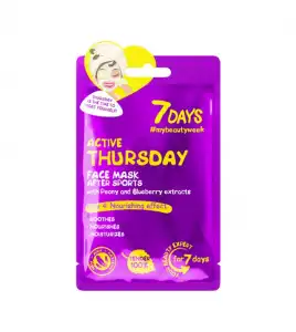 7 Days - Mascarilla facial 7 días - Active Thursday