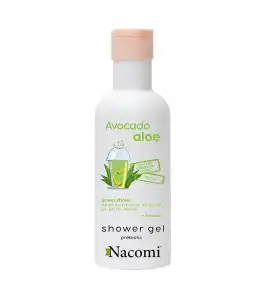 Nacomi - Gel de ducha nutritivo - Aguacate y Aloe Vera