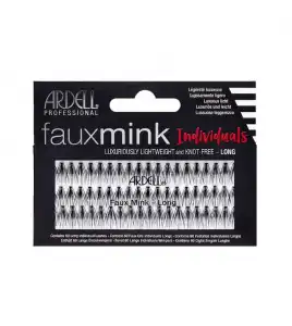 Ardell - Pestañas postizas Individuales Fauxmink - Long Black