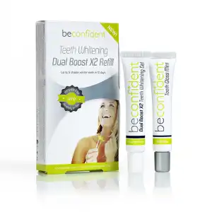 Teeth Whitening dual boost X2 recarga 2 u