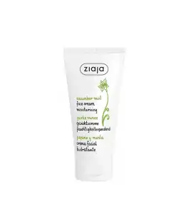 Ziaja - Crema facial hidratante con Pepino y Menta