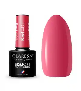 Claresa - Esmalte semipermanente Soak off - 402: Red