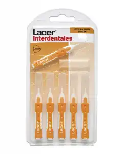 Lacer - 6 Cepillos Interdentales Recto Suave