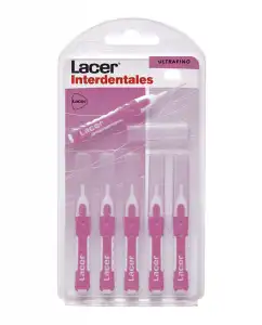 Lacer - 6 Cepillos Interdentales Recto Ultrafino