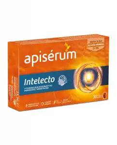 Apisérum - 30 Cápsulas Blandas Intelecto Apiserum