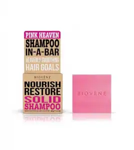 Biovène - Champú sólido nutrición y reparación - Pink Heaven