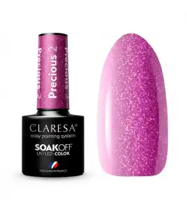 Claresa - Esmalte semipermanente Soak off - 02: Precious