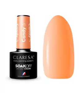 Claresa - Esmalte semipermanente Soak off - 3: Candy