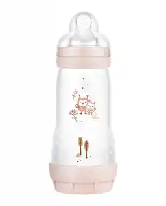 MAM - Biberón Anti-Colic Matt 320 Ml Rosa