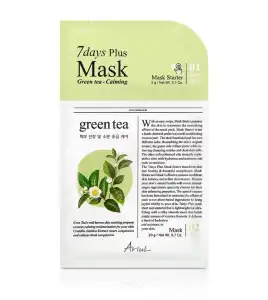 Ariul - Mascarilla facial 7 Days Plus - Té verde