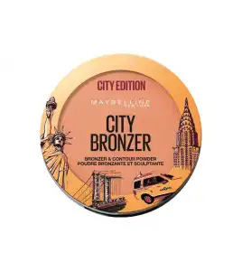 Maybelline - *City Edition* - Polvos bronceadores City Bronzer - 300: Deep Cool