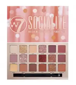 W7 - Paleta de sombras Socialite