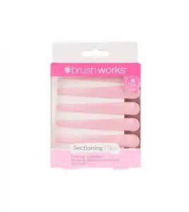 Brushworks - Pinzas cocodrilo para cabello