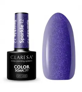 Claresa - Esmalte semipermanente Soak off - 12: Sparkle