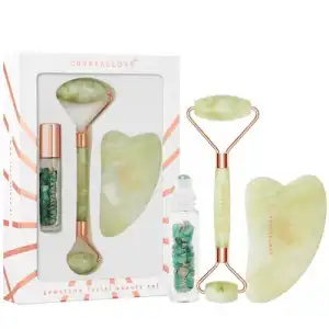 CRYSTALLOVE Crystallove Estuche Jade Roller and Gua Sha, 1 un