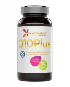 Mundo Natural - 30 Cápsulas Q10 Plus Ubiquinol