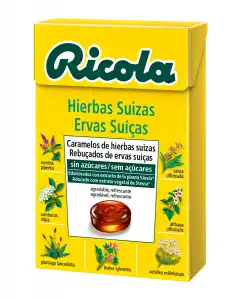 Ricola - Caramelos Hierbas Suizas Sin Azúcar (con Estevia)