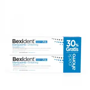 Bexident Blanqueante pasta dentífrica dúo 2 x 125 ml