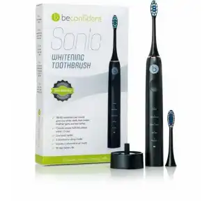 Sonic electric whitening toothbrush #black/rose gold