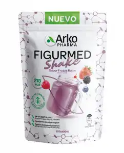 Arkopharma - Batido Sustitutivo Sabor Frutos Rojos Figurmed Shake 350 G