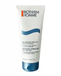 Biotherm Homme - Gel De Ducha 2 En 1, Tubo 200 Ml Gel Douche Vitalité