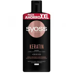 Champú Keratin Cabello Encrespado y Seco 440 ml