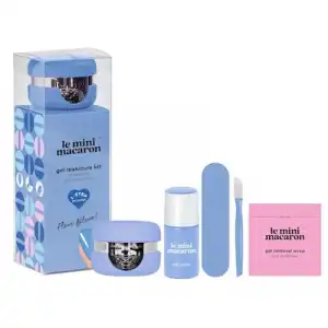 Le Mini Macaron Le Mini Macaron Gel Manicure Kit Fleur Bleue, 125 gr