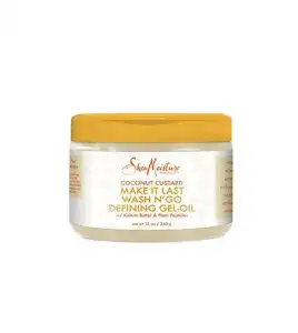 Shea Moisture - Gel-aceite de peinado Make It Last Wash N' Go - Coco