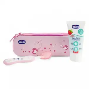 Chicco Set de Higiene Chicco Oral Rosa, 1 un