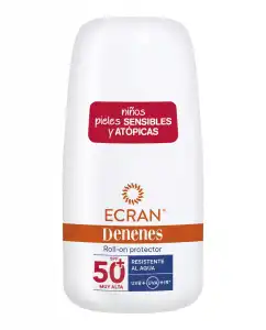 Ecran - Protector Solar En Roll-on Denenes SPF 50 Para Pieles Sensible Y Atópicas