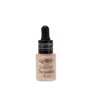 Purobio Sublime Liquid Maquillaje Liquido con Gotero 00Y, 15 ml