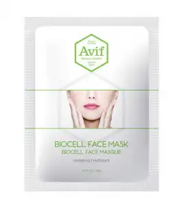 Avif - Mascarilla facial hidratante de bio-celulosa