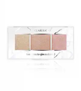 Claresa - Paleta de iluminadores Too glam to give a damn! - 12: Golden Glow