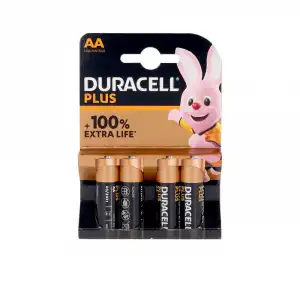 Duracell Plus Power LR06 pilas pack x 4 u