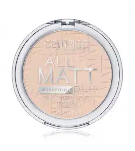 Catrice - Polvos matificantes All Matt Plus Shine Control - 010: Transparent