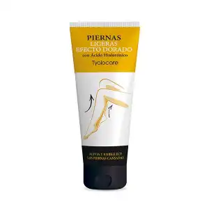 Crema Piernas Ligeras Efecto Dorado