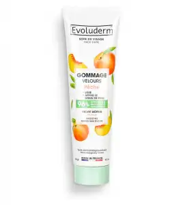 Evoluderm - Exfoliante facial aterciopelado - Melocotón