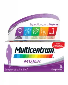 Multicentrum - 90 Comprimidos Mujer