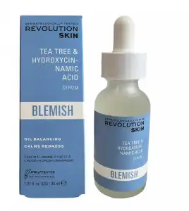 Revolution Skincare - Sérum con hidroxicinámico y árbol del té Blemish