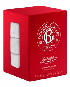 Roger&Gallet - Estuche De Regalo Jabónes Perfumados Jean Marie Farina 3 X 100 G Roger & Gallet