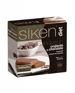 Siken® - Sandwich Crujiente De Chocolate Sikendiet Siken