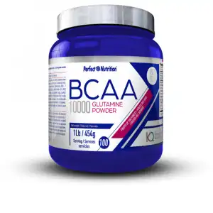 Bcaa Glutamine Powder 10000 #frutos del bosque 454 gr