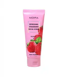 Moira - Exfoliante facial refrescante - Fresa