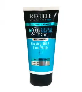 Revuele - Gel de Afeitar 2 en 1 Agua de mar y Minerales