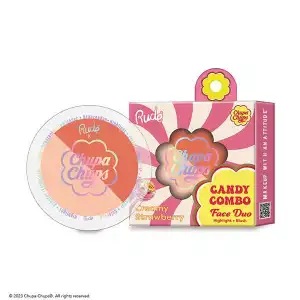 Chupa Chups Candy Combo Face Duo Creamy Strawberry