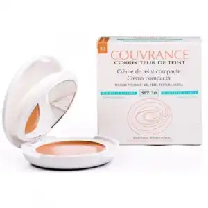 Avene Couvrance Oil Free Bronceado Crema Compacta Oil Free