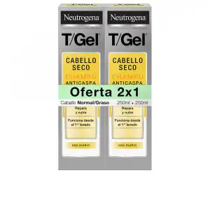 T/GEL Champú Anticaspa NORMAL-SECO lote 2 x 250 ml