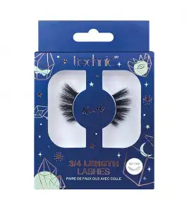 Technic Cosmetics - Pestañas postizas 3/4 Length Lashes - Nº10